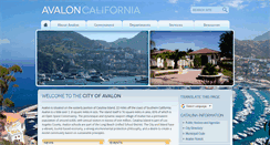 Desktop Screenshot of cityofavalon.com